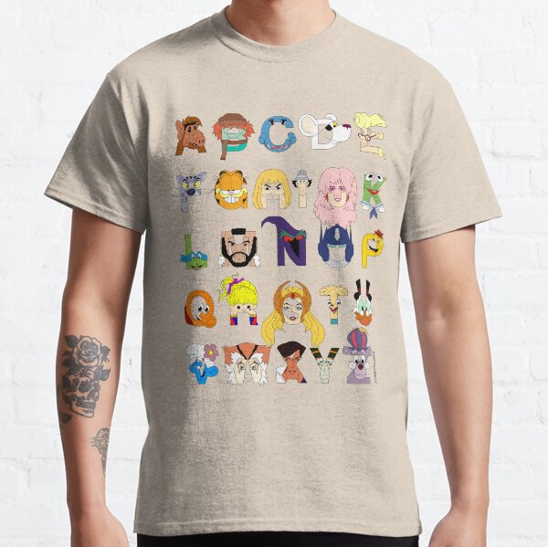 Child of the 80s Alphabet Classic T-Shirt
