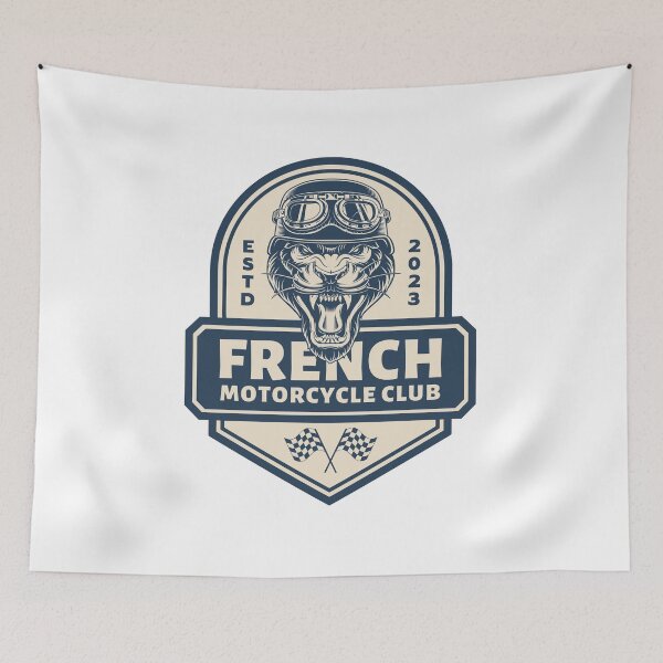 Item preview, FRENCH MOTOR CLUB designed and sold by lebarbu.