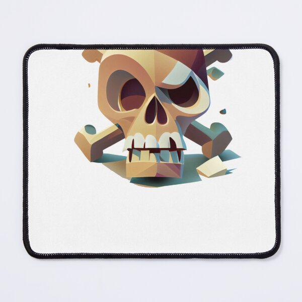 Item preview, Angry Brown and Tan Skull & designed and sold by ChicArtpepper.