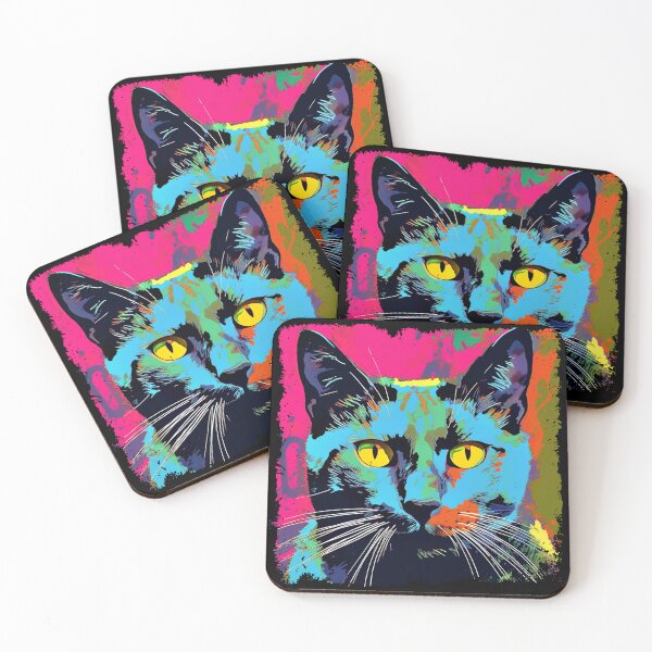 Item preview, Cat Colorful Surreal  designed and sold by bellabitis.