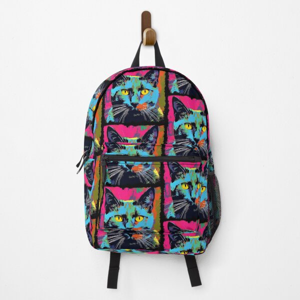 Item preview, Cat Colorful Surreal designed and sold by bellabitis.
