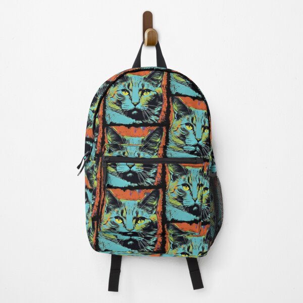 Item preview, Cat Colorful Surreal designed and sold by bellabitis.