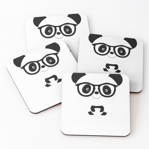 Item preview, Baby Panda Bear Nerd Shirt | designed and sold by ChicArtpepper.
