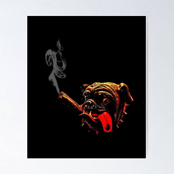 Item preview, Pitbull Smoking Cigar designed and sold by stuch75.