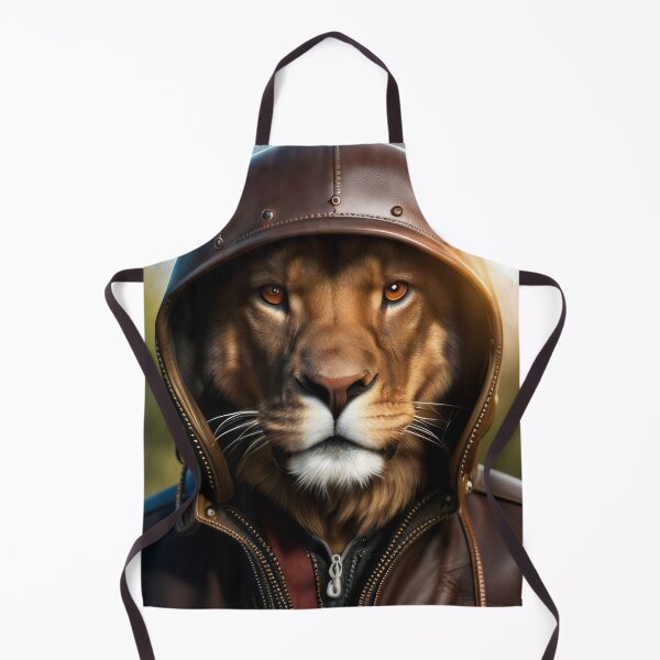 Item preview, Lion with Leather Hood designed and sold by Reunimage.