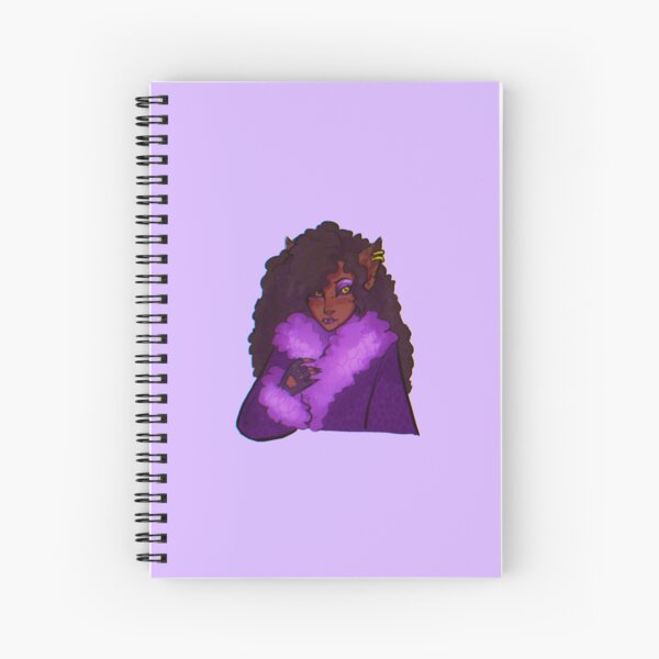 clawdeen Spiral Notebook by ARTRAVESHOP