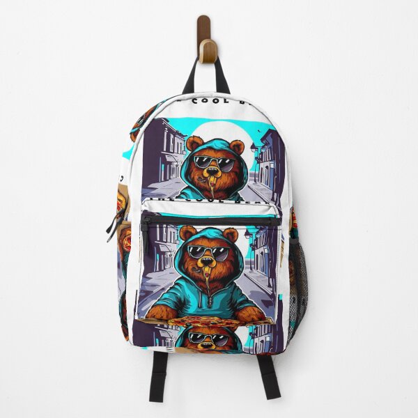 Item preview, the cool bear eating pizza designed and sold by ONIX23.