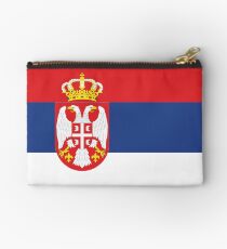 Serbien Србија Fußball Nationalmannschaft Flagge ID F1 Studio Clutch