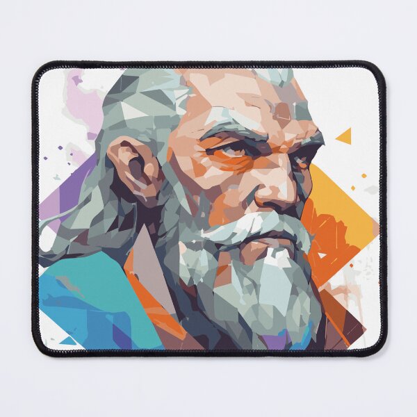 Item preview, Timeless Wisdom: The Weathered Sage's Gaze! designed and sold by calharborne.