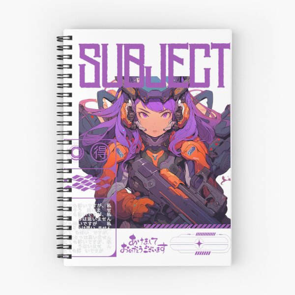 Item preview, purple subject anime soldier designed and sold by karpuz-design.