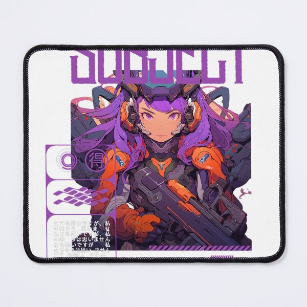 Item preview, purple subject anime soldier designed and sold by karpuz-design.