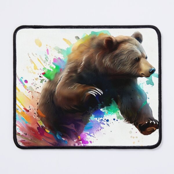 Item preview, Colorful Bear designed and sold by CritterCulture.