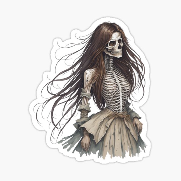 Sexy Skeleton Stickers for Sale