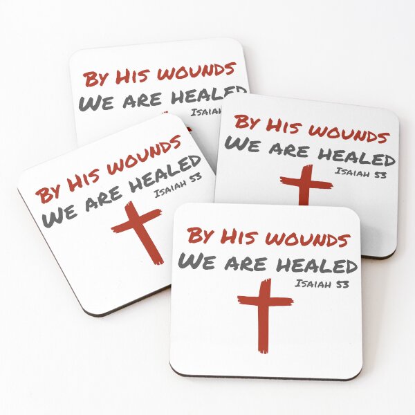 Item preview, By His Wounds, We Are Healed designed and sold by Miles-and-Daisy.