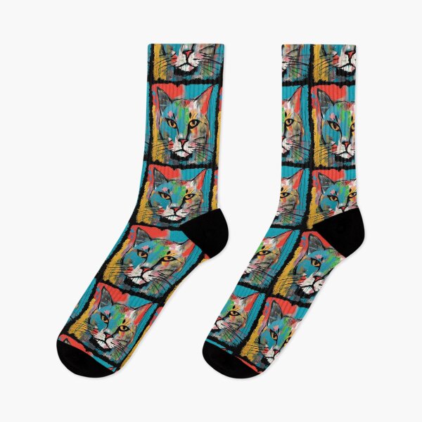 Item preview, Cat Colorful Surreal  designed and sold by bellabitis.