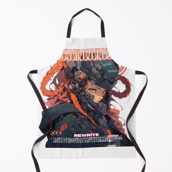 Item preview, cyberpunk future anime girl designed and sold by karpuz-design.