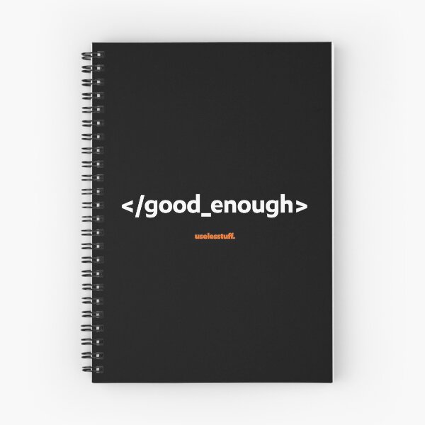 Item preview, 16227-03-BDK – Good Enough – Markup (White) designed and sold by Uselesstuff.