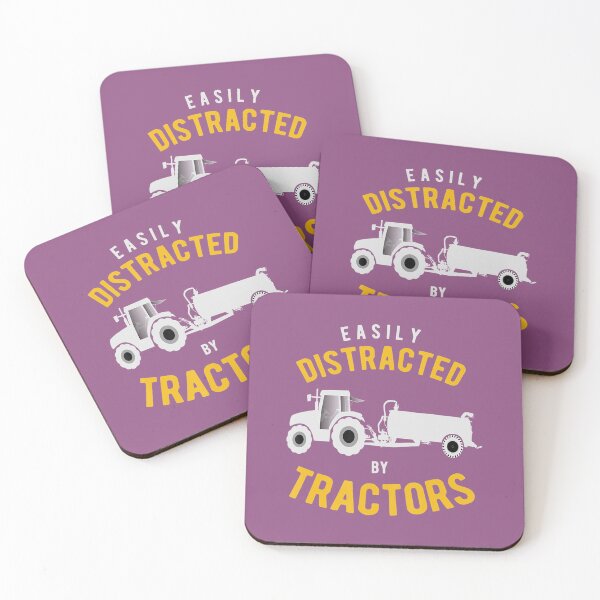 Item preview, Easily Distracted By Tractors Funny 	 Idea For A Farmer 	 	 designed and sold by fpuonbwmyao81.