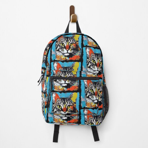 Item preview, Cat Colorful Surreal designed and sold by bellabitis.
