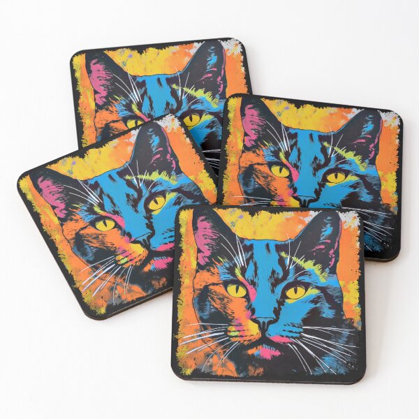 Item preview, Cat Colorful Surreal  designed and sold by bellabitis.