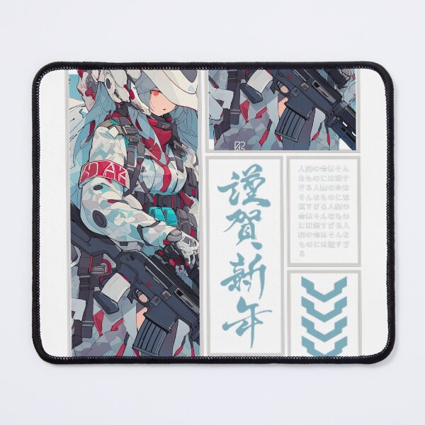 Item preview, future anime girl soldier designed and sold by karpuz-design.