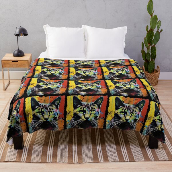 Item preview, Cat Colorful Surreal  designed and sold by bellabitis.