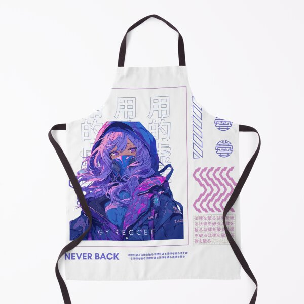 Item preview, cyberpunk pop art anime girl designed and sold by karpuz-design.