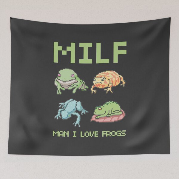 Item preview, MILF - hombre me encantan las ranas designed and sold by dreamycore.