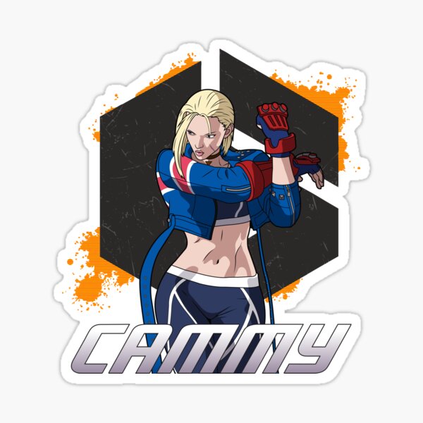 Street Fighter: Cammy Vinyl Sticker 