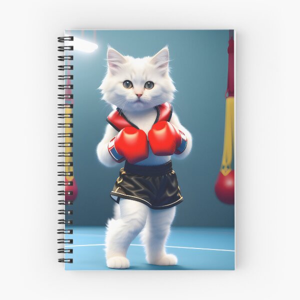 Item preview, Boxing cat - Modern digital art designed and sold by Ai-michiart.