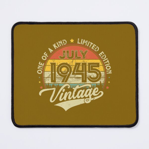 Item preview, 76Th Birthday 	 76 Years Old Retro Born In July 1945  	 designed and sold by lbigvezshpm41.