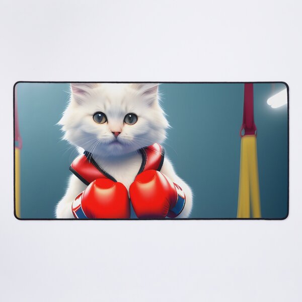 Item preview, Boxing cat - Modern digital art designed and sold by Ai-michiart.
