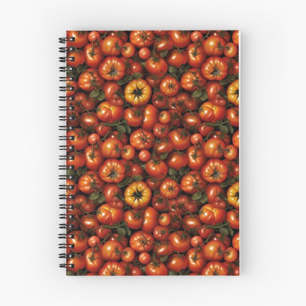 Item preview, Patrón sin fisuras de tomate realista designed and sold by cassandrafallon.