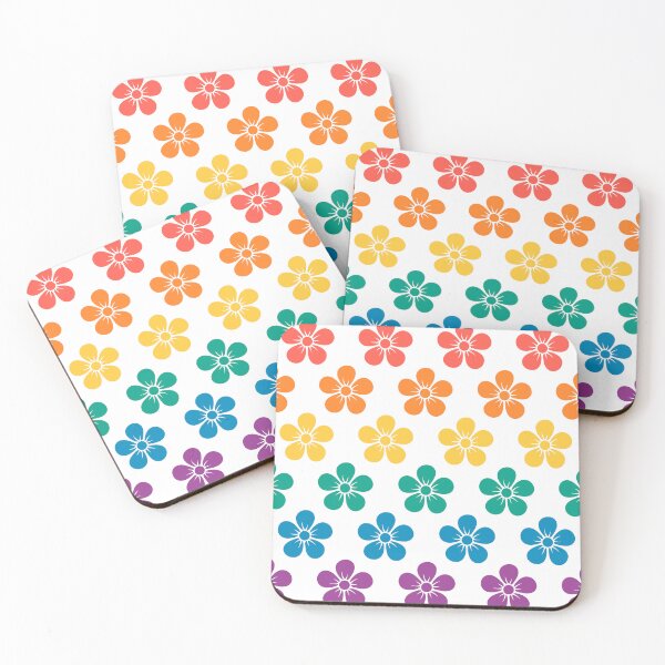 Item preview, LGTB+ flag with colored flowers designed and sold by inkStyleMDQ.