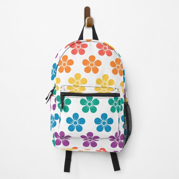Item preview, LGTB+ flag with colored flowers designed and sold by inkStyleMDQ.