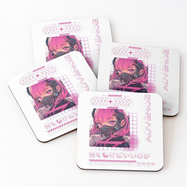 Item preview, advence cyberpunk anime girl designed and sold by karpuz-design.