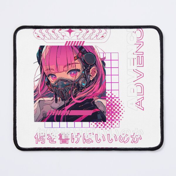 Item preview, advence cyberpunk anime girl designed and sold by karpuz-design.