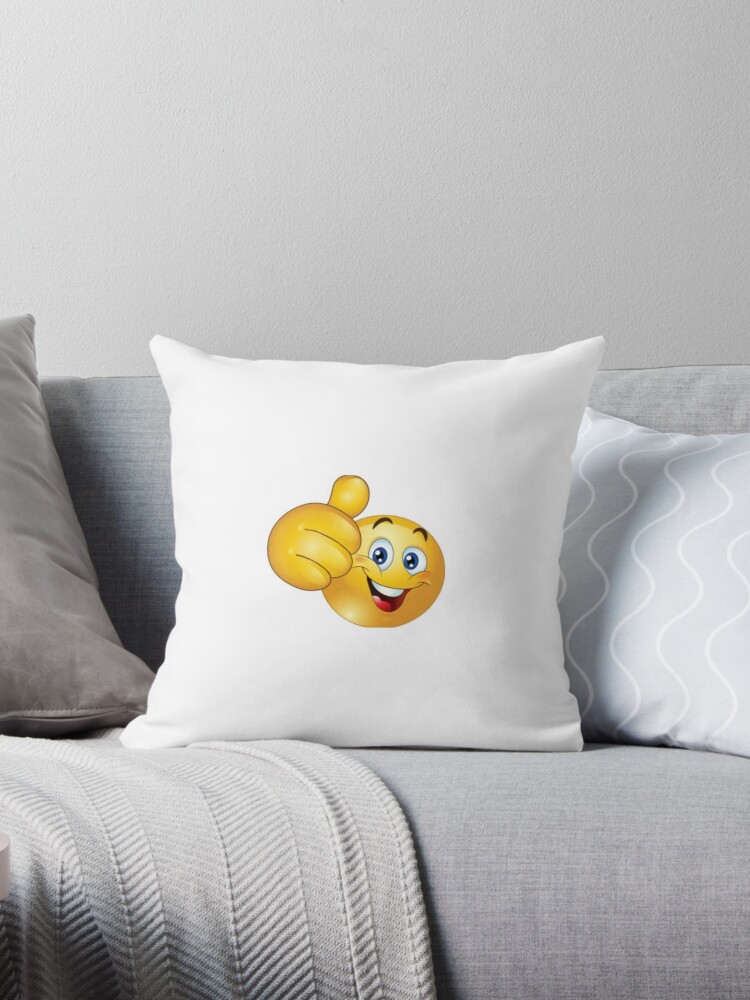 Driving Emoji - Emoji - Pillow