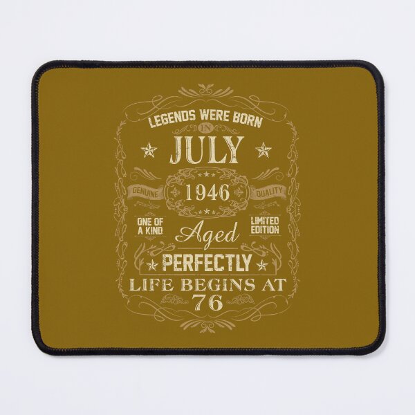 Item preview, 76Th Birthday Legends Were Born In July 1946  	 designed and sold by lbigvezshpm41.