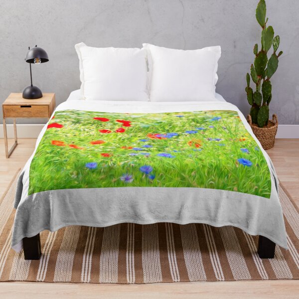 Item preview, Abstract Wildflowers designed and sold by Dorset Girl.