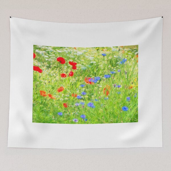 Item preview, Abstract Wildflowers designed and sold by Dorset Girl.