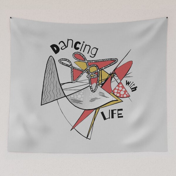 Item preview, Modern Abstract Energizing Design - Dancing with Life designed and sold by Diane Liberty.