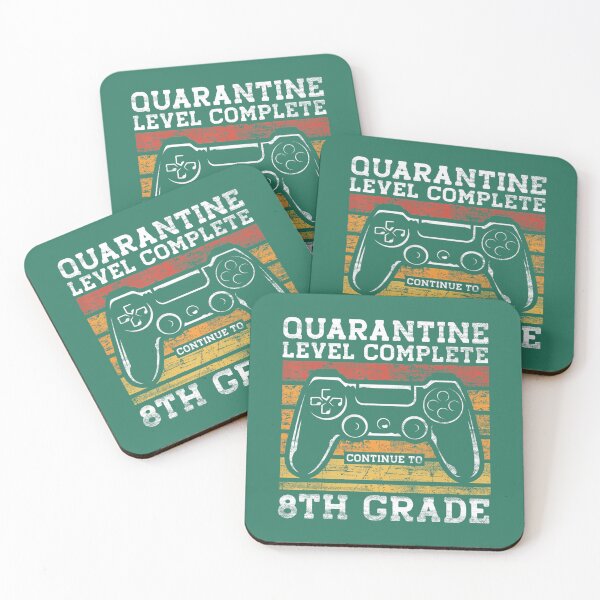 Item preview, Quarantine Level Complete - 8th Grade Back To School 	 	 designed and sold by vquvvsuvxz98.