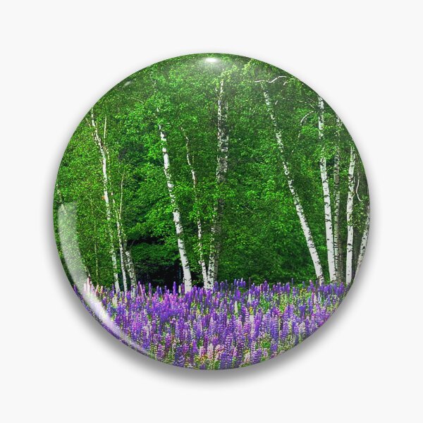 Artikelvorschau, Lupine in the Birches entworfen und verkauft von Wayne King.