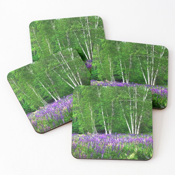 Item preview, Lupine in the Birches designed and sold by Wayne King.