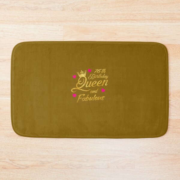 Item preview, 76th Birthday Squad Queen and Fabulous B-Day 	 	 	 	 designed and sold by lbigvezshpm41.