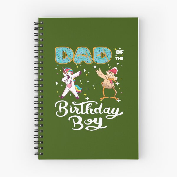 Item preview, Dad Of The Birthday 	 Donut Dabbing Unicorn Chicken Daddy 	 	 designed and sold by rlmmhmhe77.