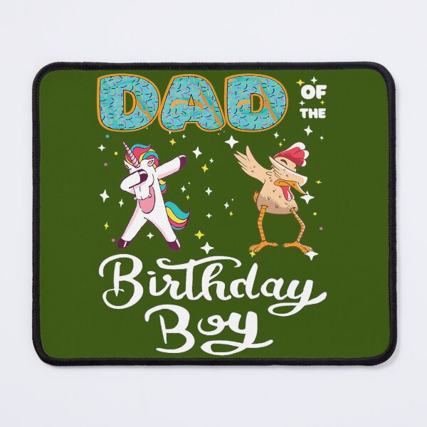 Item preview, Dad Of The Birthday Donut Dabbing Unicorn Chicken Daddy designed and sold by rlmmhmhe77.