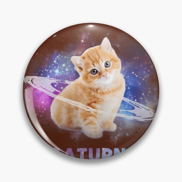 Item preview, Cat in space caturn 		 designed and sold by bzpxcmlsyw60.