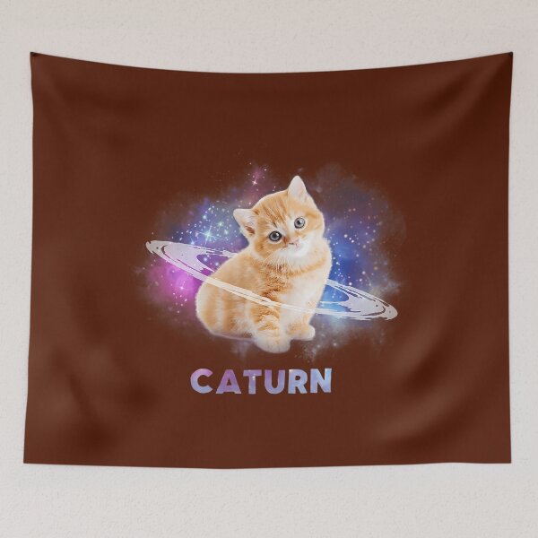 Item preview, Cat in space caturn 		 designed and sold by bzpxcmlsyw60.